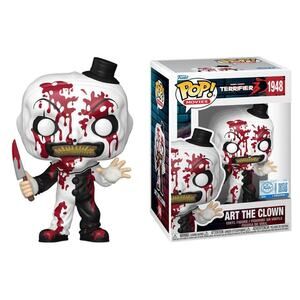 Funko Pop! Movies: Terrifier 3 - Art the Clown Exclusive #1948 With Protector